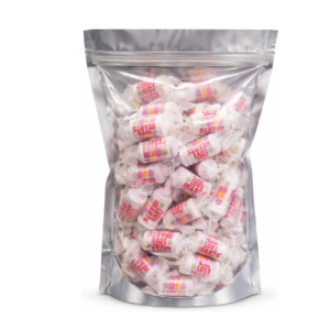 GRO VITS - 50 x Love Heart Sweets Mini Rolls 50 Pack Individually Wrapped Love Hearts Rolls Romantic Sweet Treats for Couples, Assorted Pick and Mix for Parties, Gifts, and Sharing.