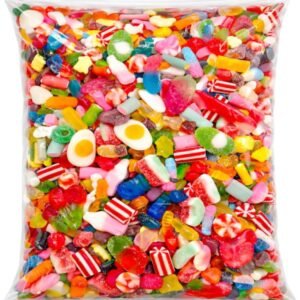 GRO VITS - Pick & Mix Sweets - 500g Pouch Quality Jelly Sweets Classic Retro Candy Selection Assortment Pick and Mix Gummy Gift Bag Candy Sweeties Easter Gifts
