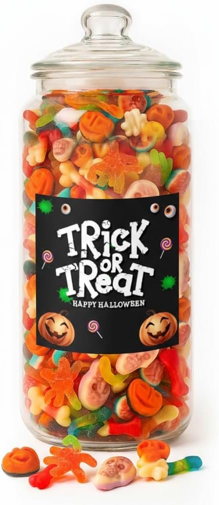 GRO VITS Halloween Pick & Mix Sweet Jar – 635g
