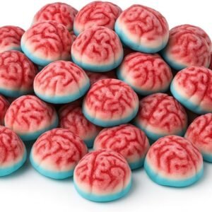 GRO VITS Halloween Jelly Brains Sweets – 500g Bag