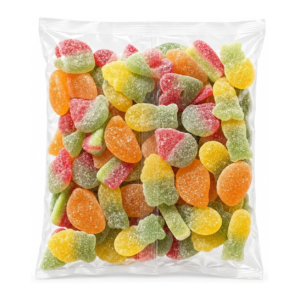 GROVITS Fizzy Pick & Mix Jelly Sweets – 500g Pouch