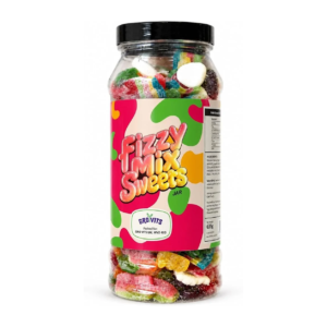 GROVITS Fizzy Pick & Mix Sweet Jar – 635g