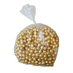 GROVITS Gold Foil Chocolate Balls – 250g