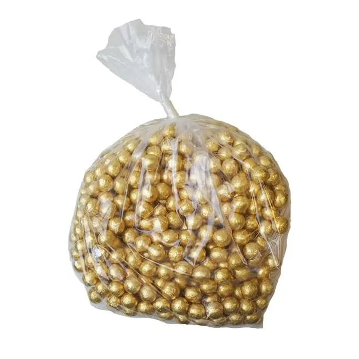 GROVITS Gold Foil Chocolate Balls – 250g