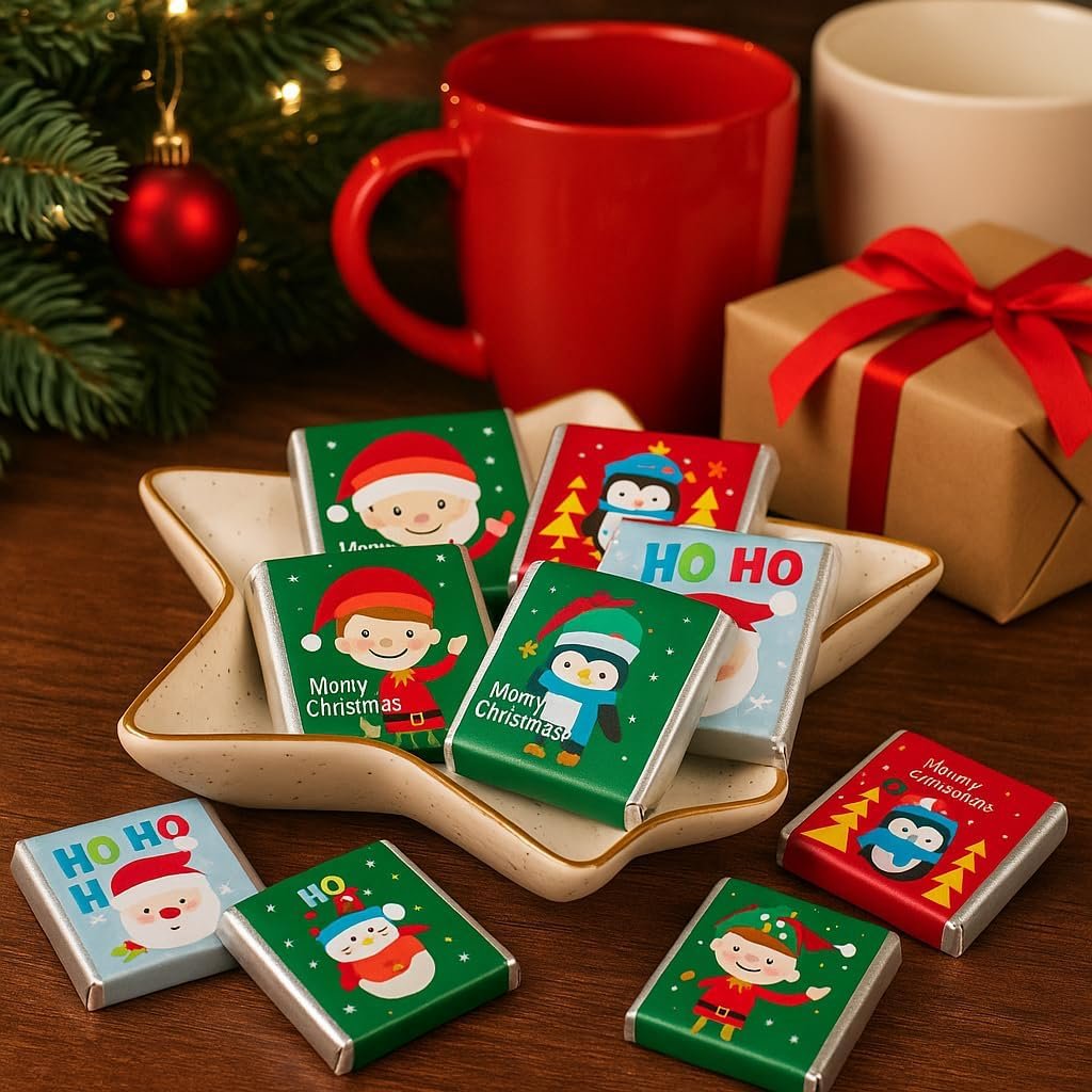 GRO VITS Christmas Milk Chocolate Neapolitans – 30 Pack - Image 3