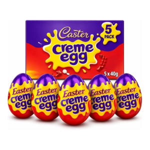 GROVITS Milk Chocolate Creme Eggs – 5 Pack (40g Each)