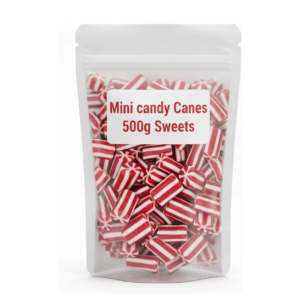 GROVITS Mini Candy Canes – 500g Bag
