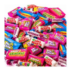 GROVITS Mini Mix Retro Sweets – 500g Bag