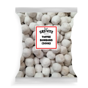 GROVITS Original Toffee Bonbons Sweets – 500g Bag