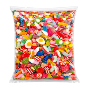 GROVITS Pick & Mix Jelly Sweets – 500g Retro Gummy Candy Pouch