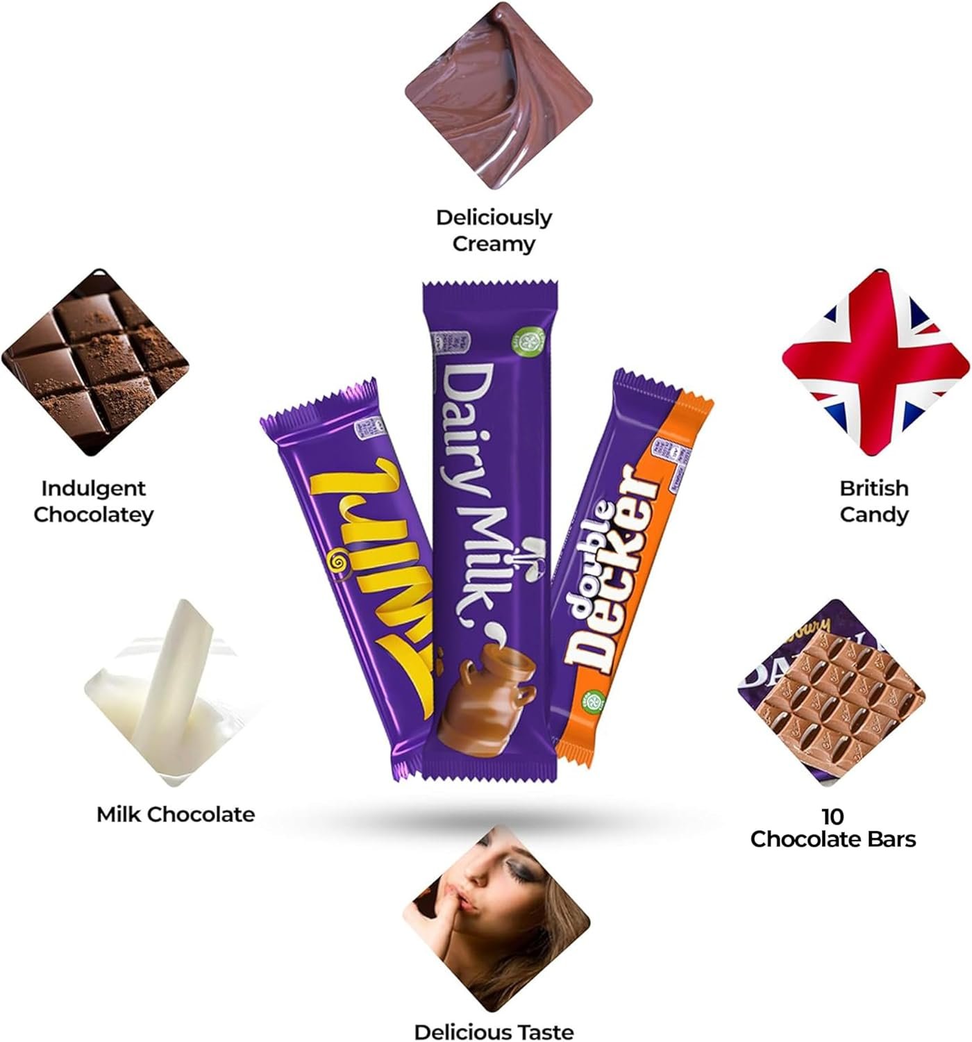 GRO VITS Chocolate Gift Box – 10 Mini Chocolate Bars - Image 7