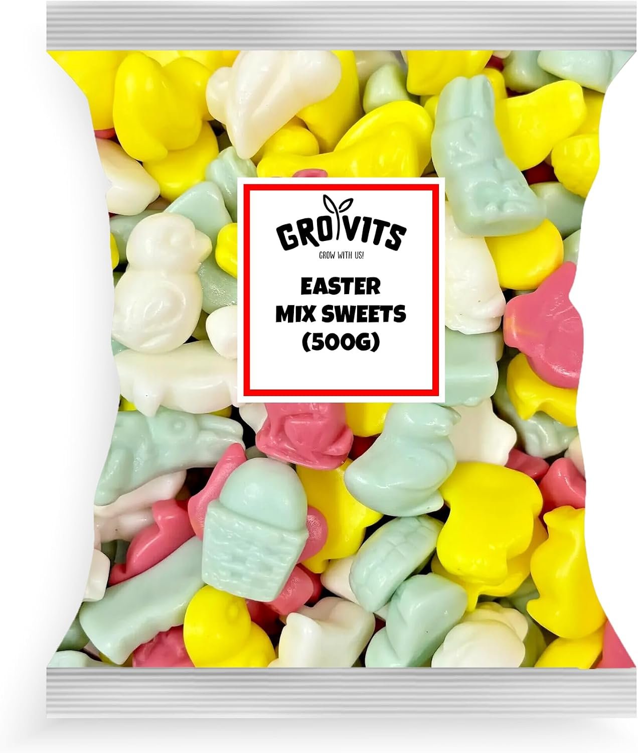 GRO VITS Easter Mix Sweets – 500g Pouch