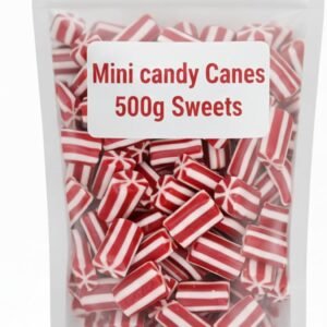 GRO VITS Mini Candy Canes – 500g Bag