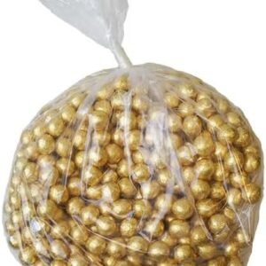 GRO VITS Gold Foil Chocolate Balls – 250g