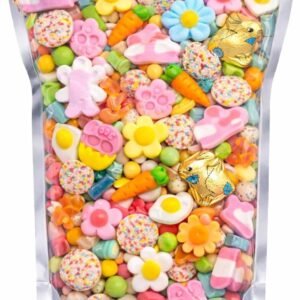 GRO VITS Easter Pick & Mix Sweets – 500g Bunny Jelly Candy Pouch