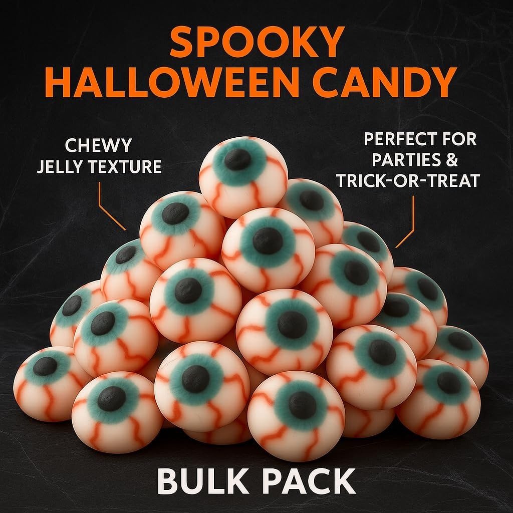 GRO VITS Bloody Eyes Halloween Sweets – 500g Bag - Image 4