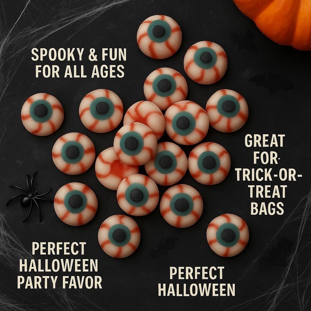 GRO VITS Bloody Eyes Halloween Sweets – 500g Bag - Image 7