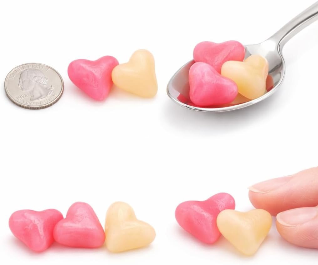 GRO VITS Valentine Jelly Beans Love Hearts – 500g Bag - Image 4
