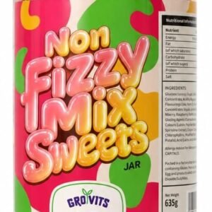 GRO VITS Non-Fizzy Pick & Mix Sweet Jar – 635g