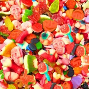 GRO VITS Halloween Pick & Mix Sweets – 500g Spooky Gummy Candy Bag