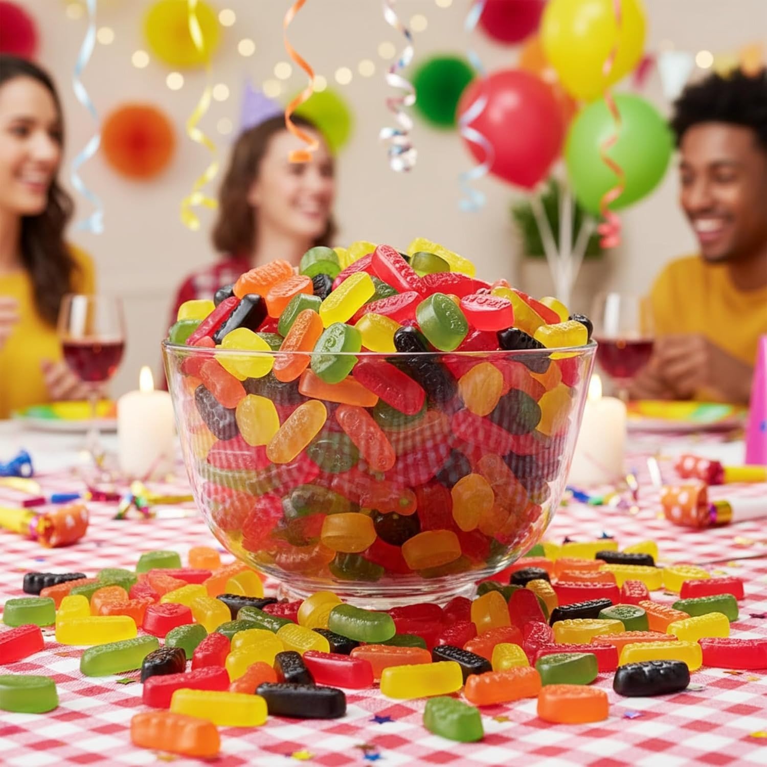 GRO VITS Wine Gums Sweets – 500g Bag - Image 3