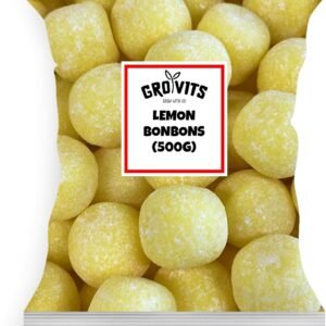 GRO VITS Lemon Bonbons Sweets – 500g Bag