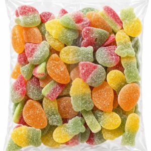 GRO VITS Fizzy Pick & Mix Jelly Sweets – 500g Pouch