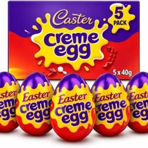 GRO VITS Milk Chocolate Creme Eggs – 5 Pack (40g Each)