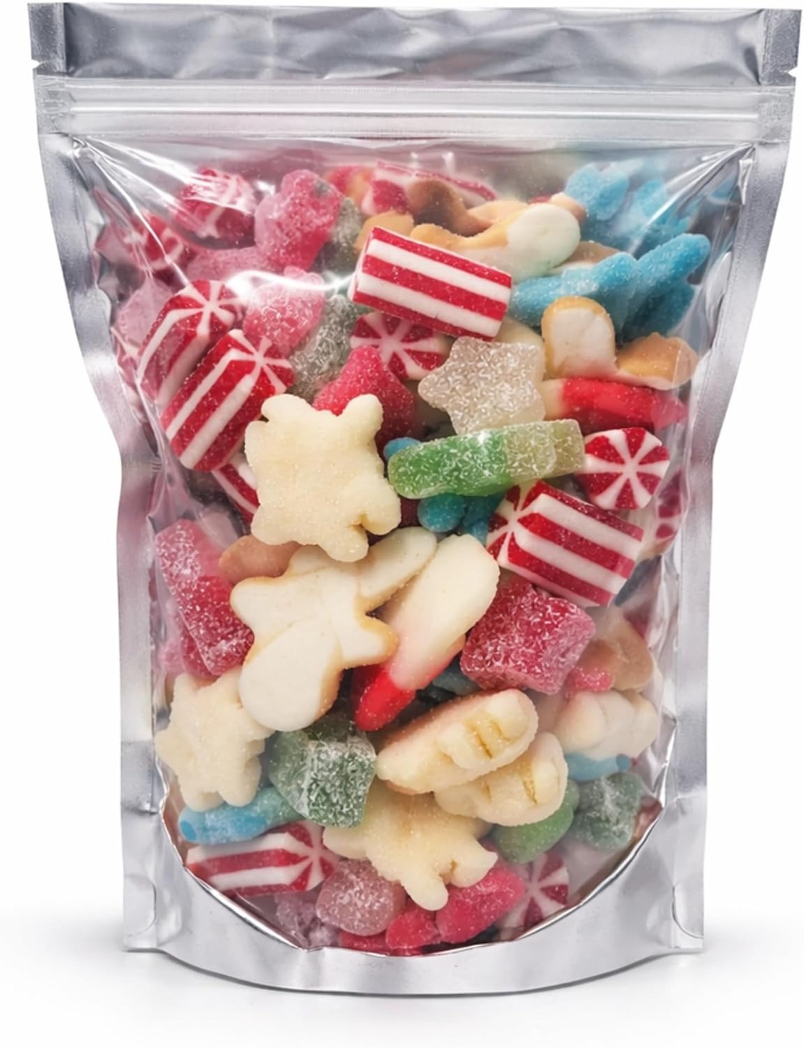 GRO VITS Christmas Pick & Mix Sweets – 500g Festive Gummy Candy Pouch