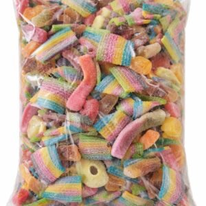GRO VITS Fizzy Pick & Mix Jelly Sweets – 800g Pouch