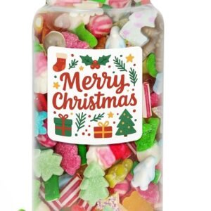 GRO VITS Christmas Pick & Mix Sweet Jar – 635g
